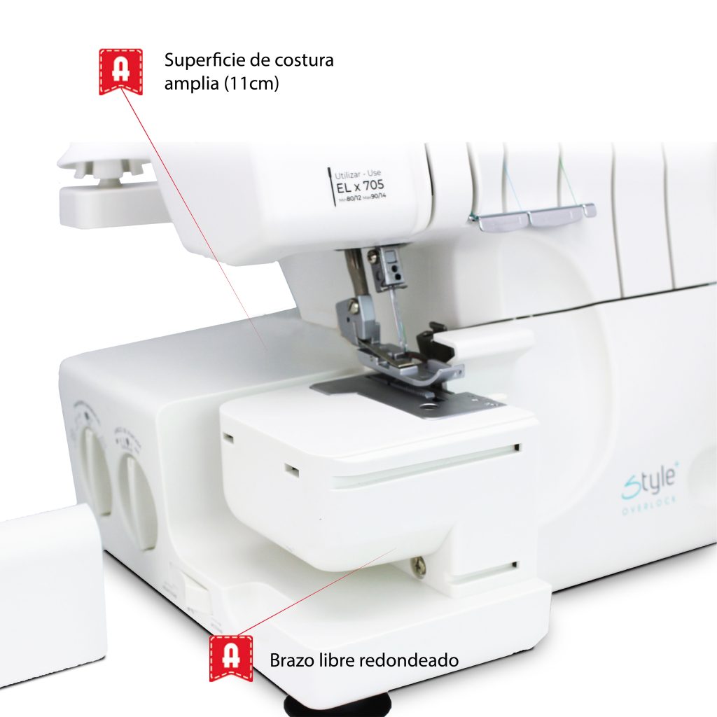 OVERLOCK ALFA 8708 - Imagen 4