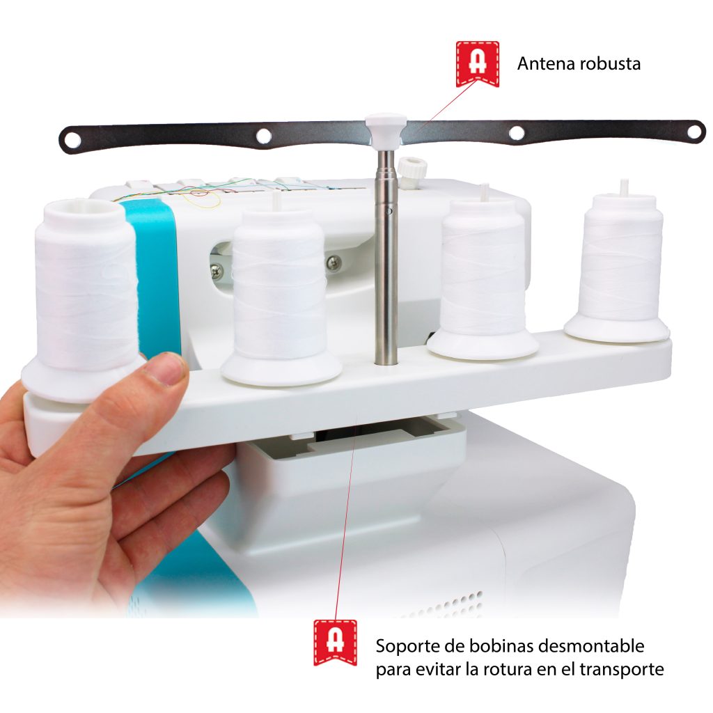 OVERLOCK ALFA 8708 - Imagen 5